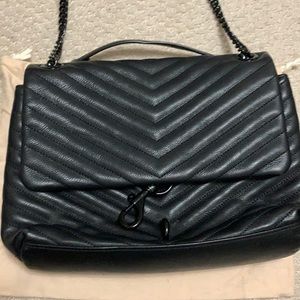 Rebecca Minkoff black leather purse